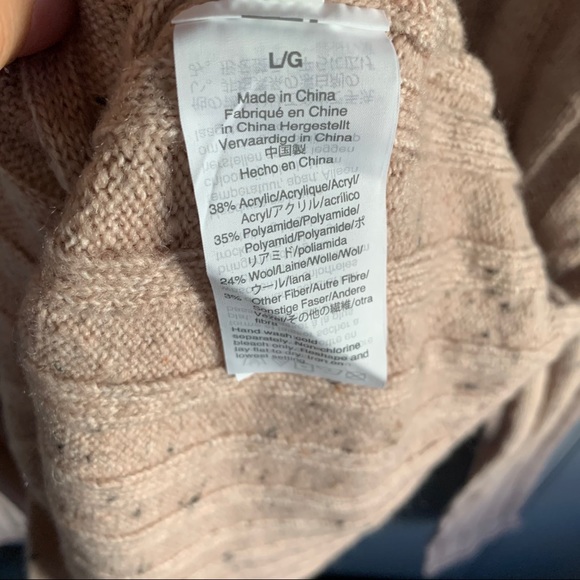 NWT Madewell Evercrest Blush Turtleneck Sweater - Picture 5 of 6